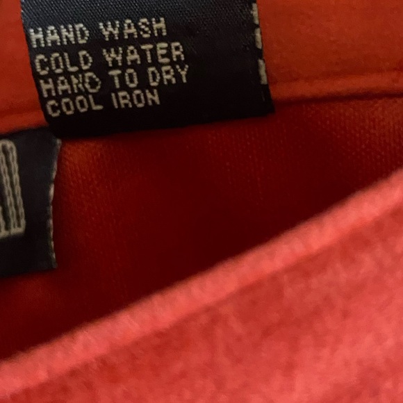 Canyon Road red fringe hem western maxi skirt. Size 2x. Front criss cross is off - Picture 6 of 9